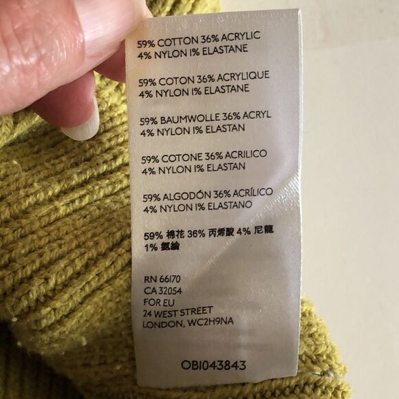 Free People Women’s Colorblock Sweater Size XS - Picture 15 of 15